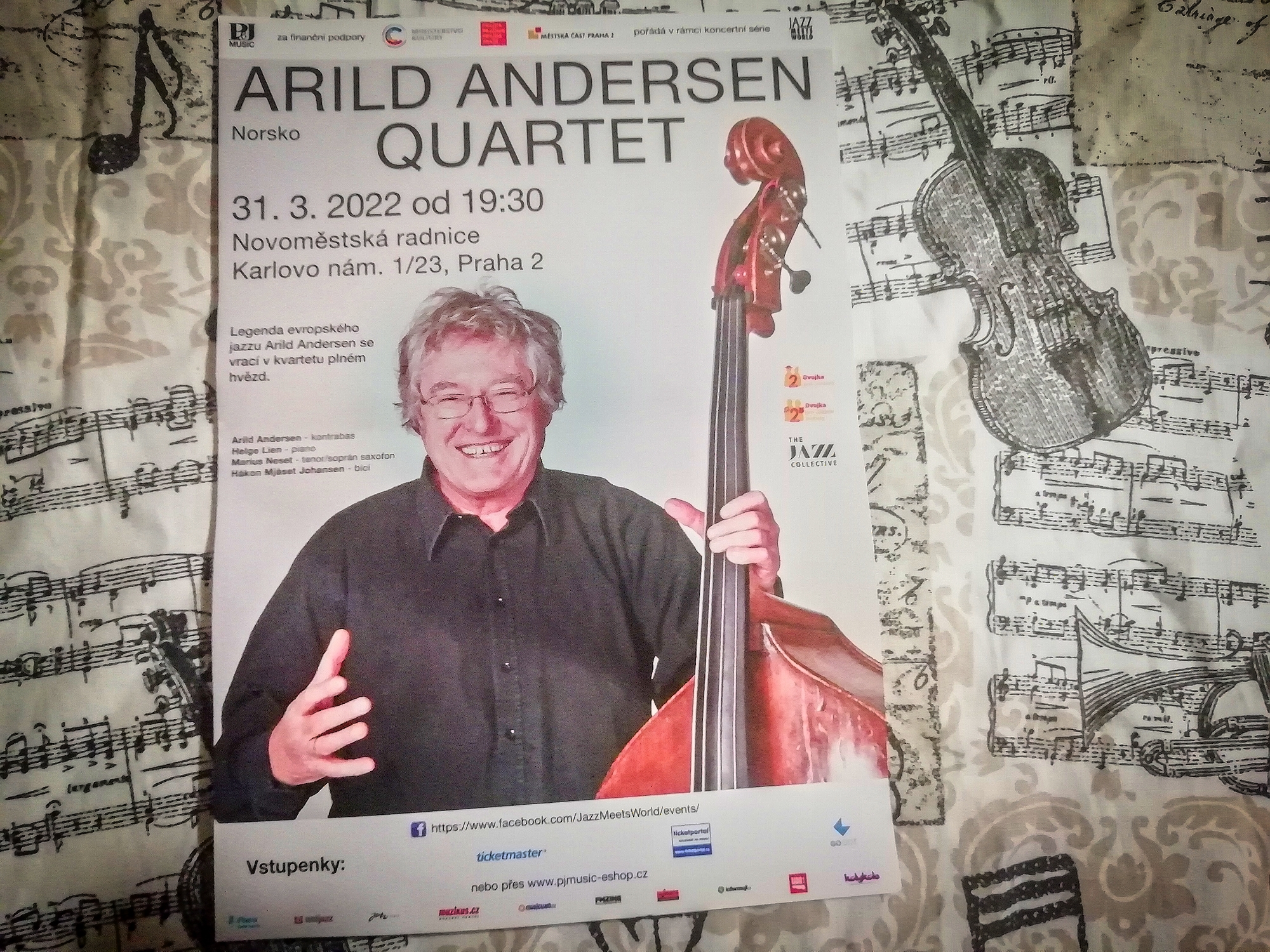 Arild Andersen Quartet – božský jazz!